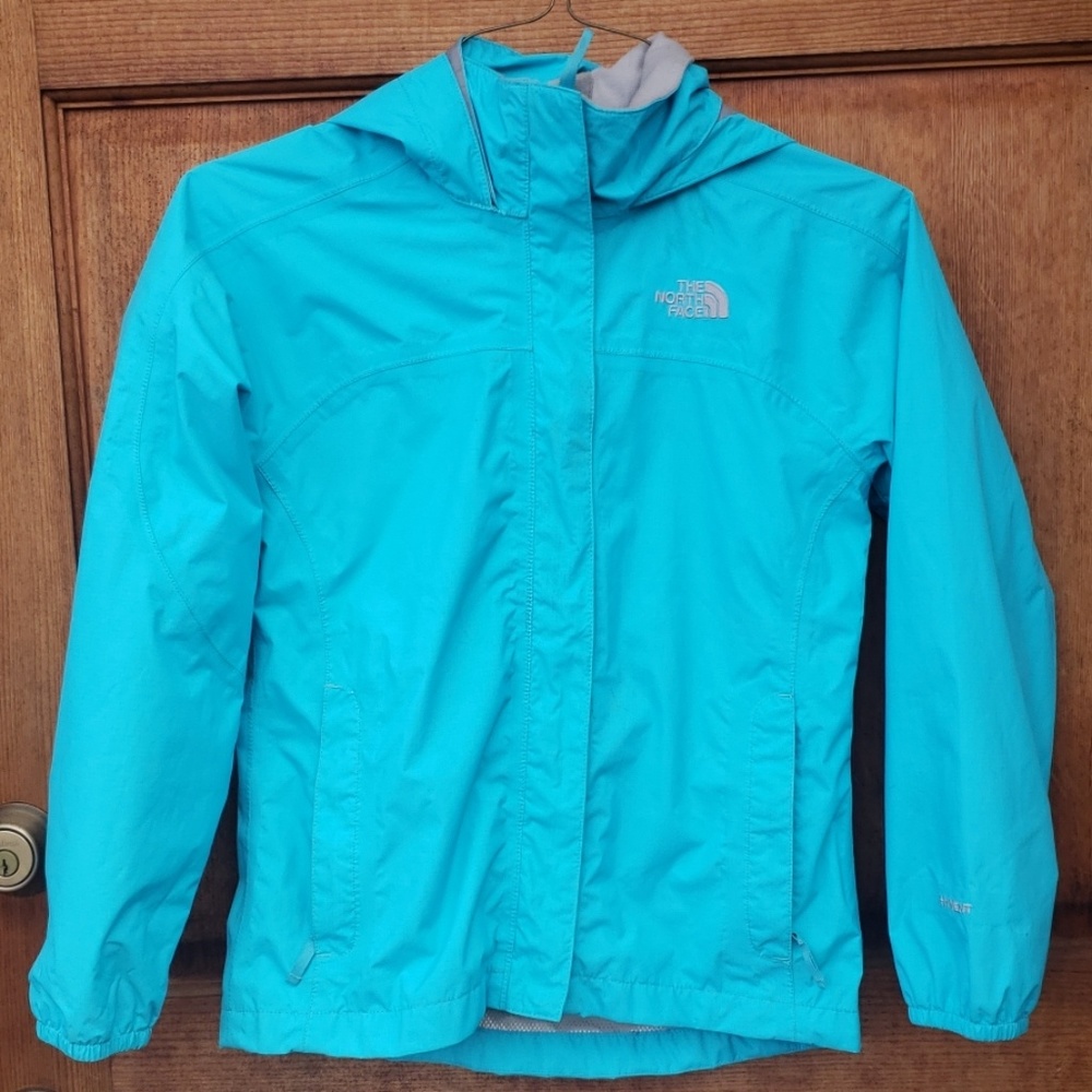 Girls Northface rain jacket